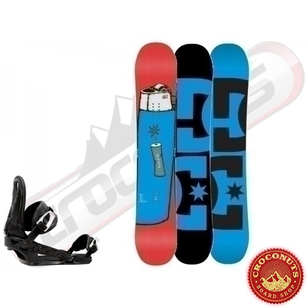 Pack Board Dc Shoes Mlf + Fixes Raiden Wizard Black 2013