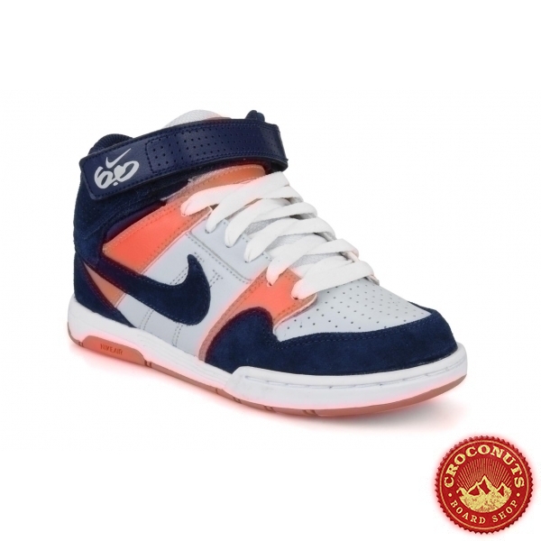 Chaussures Nike Mogan Mid 2 Aura/maoy/red 2012