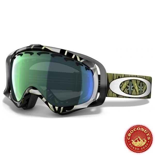 Masque Oakley Crowbar Kazu Kokubo Quiet Giant Emerald Iridium 2014