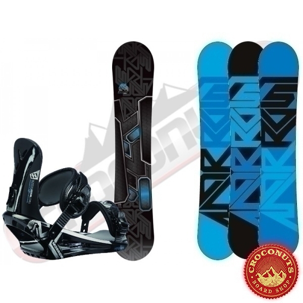 Pack Board Morrow Fury + Fixations Axiom Black 2014