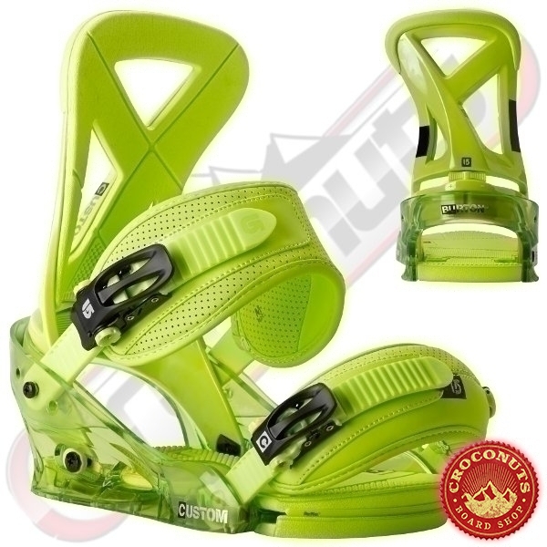 Fixations Burton Custom Lime 2014