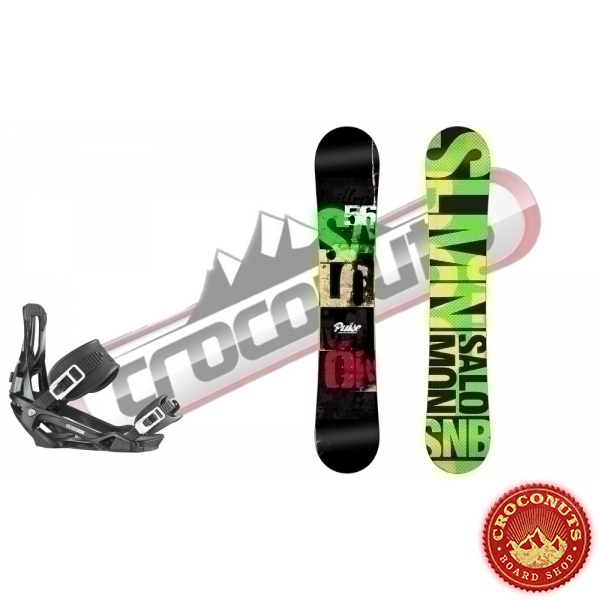 Pack Board Salomon Pulse + Fixations Salomon Pact 2014