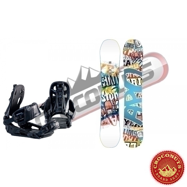 Board Apo Dragon + Fixations Apo Team Black 2014