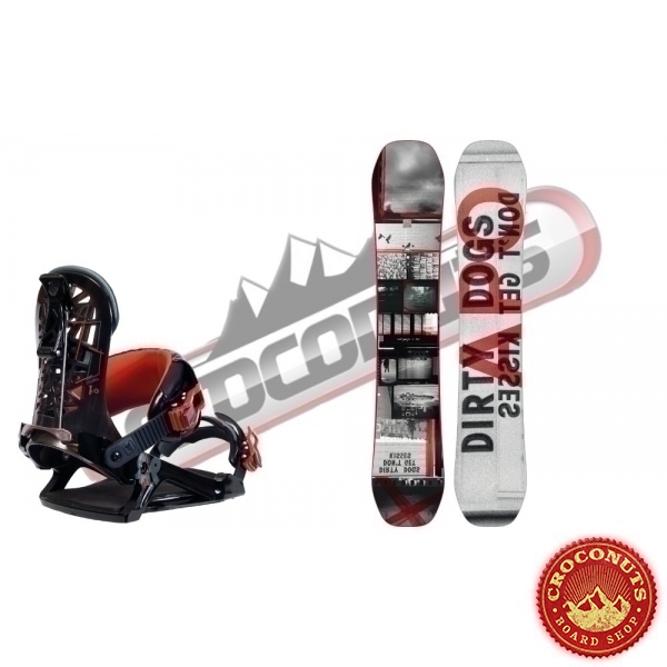 Board Apo Iconic + Fixations Apo Dual 1,0 Black Jack 2014