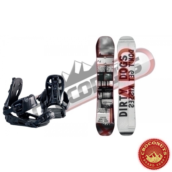 Board Apo Iconic + Fixations Apo Team Black 2014