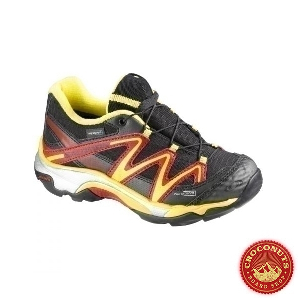Chaussures Salomon Xt Wings Wp Black Yellow Red 2014