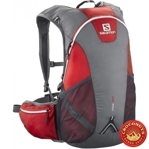 Sac Salomon Trail 20 Bright Red Iron 2014