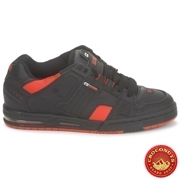 shoes Globe Sabre Black Fiery Red 2013