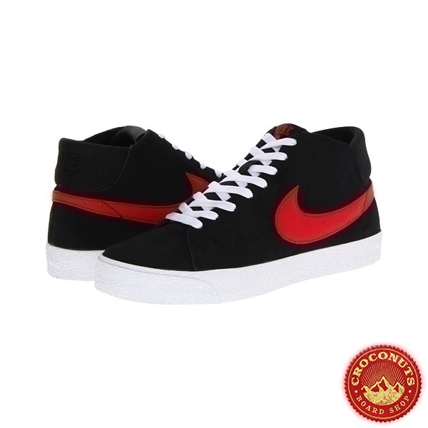 Shoes Nike Blazer Mid Black University Red White 2014