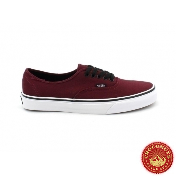 Chaussures Vans Authentic Bordeaux 2014