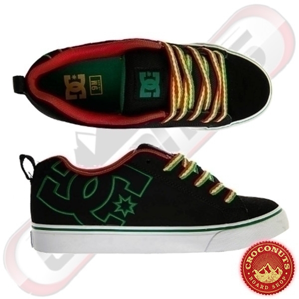 Dc Shoes Court Vulc Black Rasta 2014