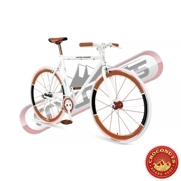 Fixie United Cruiser Mk2 Cromo White 2014