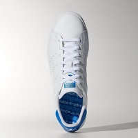shoes Adidas Stan Smith Vulc White Blue 2014