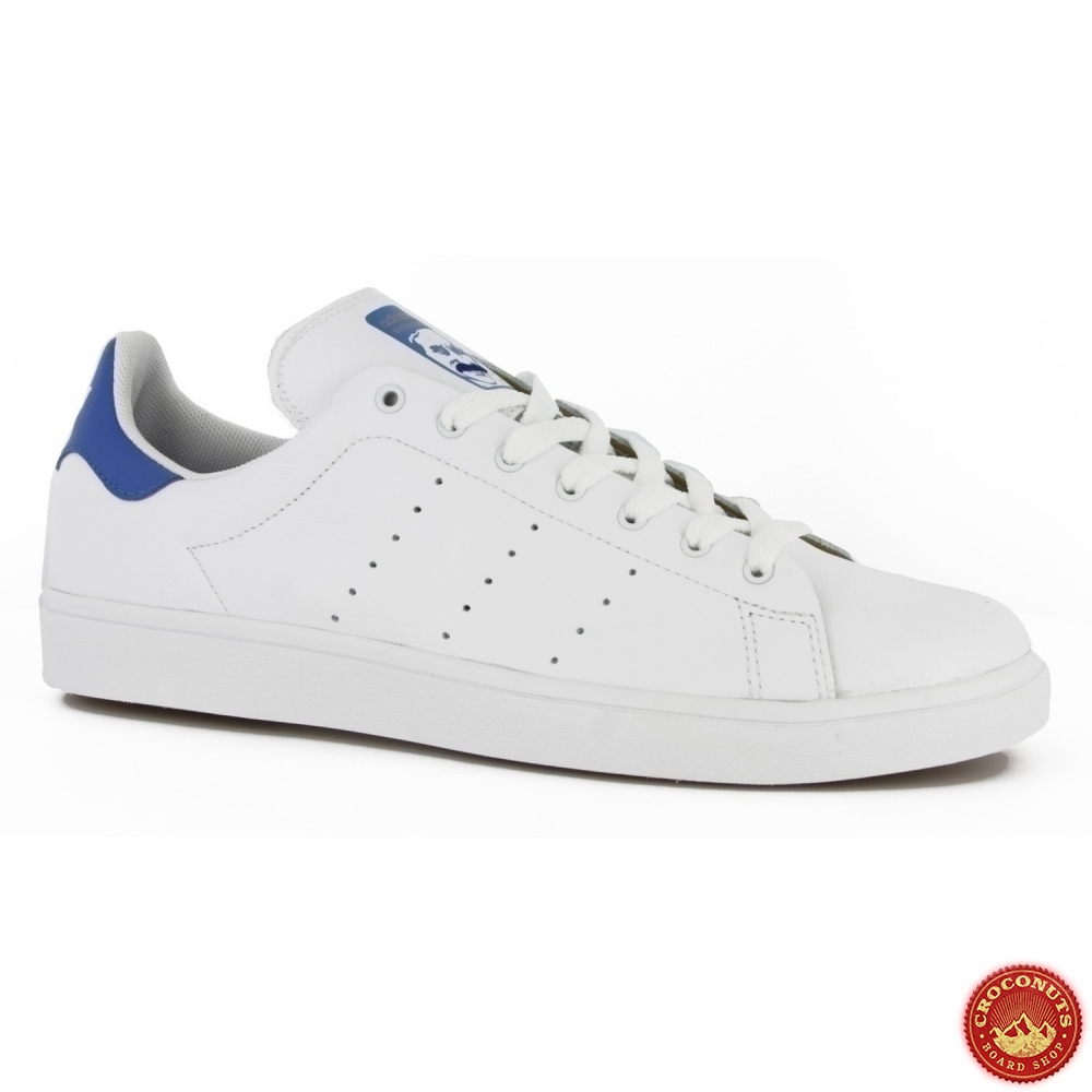influenza principalmente Ficticio 30% sur shoes Adidas Stan Smith Vulc White Blue : Shoes pas cher !