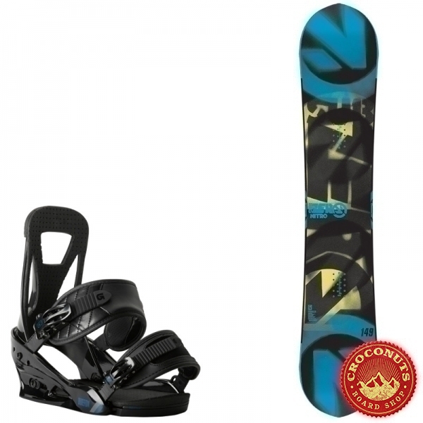 Pack Nitro Sub Zero + Burton Freestyle Black 2015