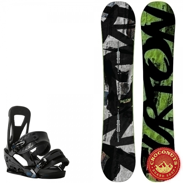 Pack Burton Blunt + Burton freestyle black 2015