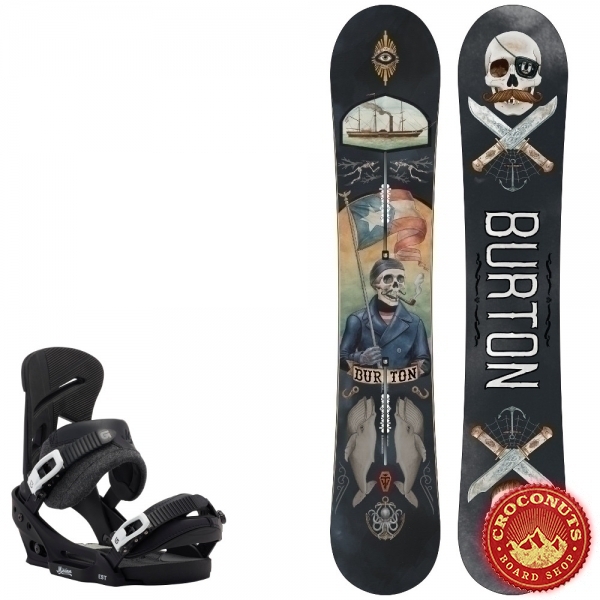Pack Burton Twc Pro + Burton mission est black 2015