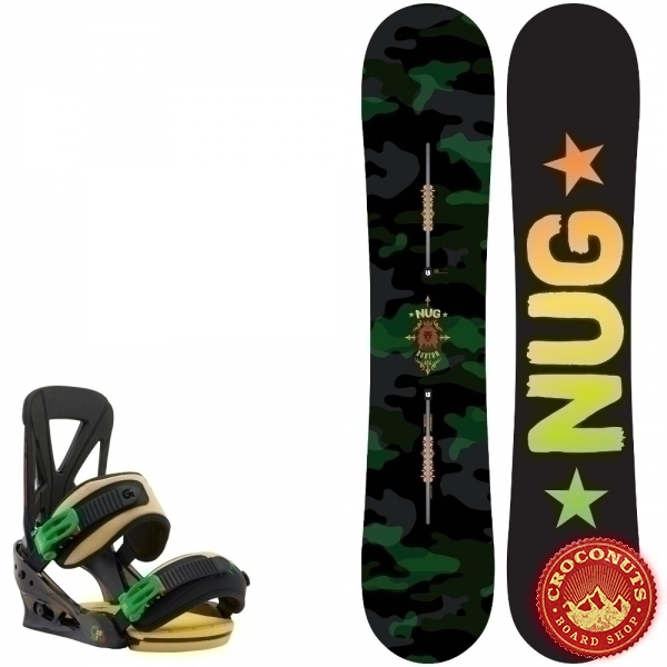 Pack Burton Nug Flying V + Burton custom fresh mon 2015