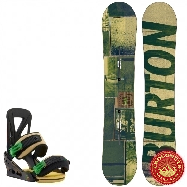 Pack Burton Process Off Axis + Burton custom fresh mon 2015
