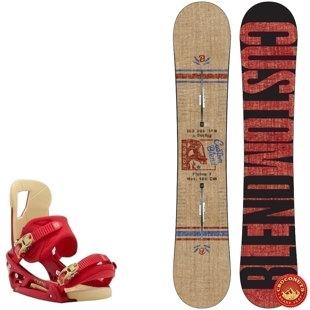 20% sur Pack Burton Custom Twin Flying V + Burton cartel est